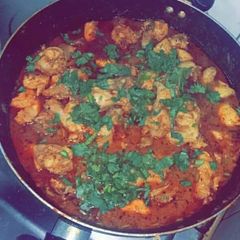 A picture of Chicken curry.