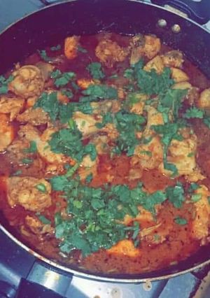 A picture of Chicken curry.