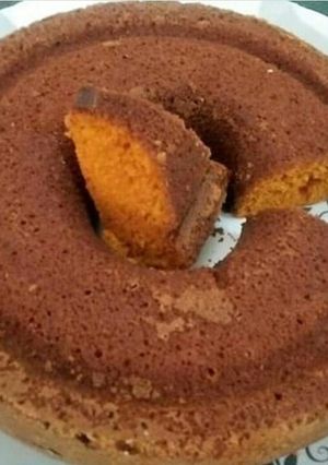 A picture of Gajar ka cake.
