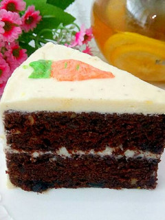 Foto resep Chocolate carrot cake