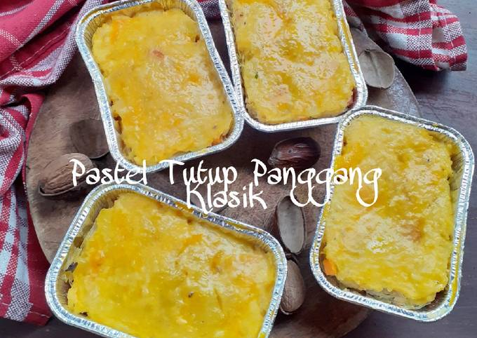 Bagaimana cara bikin Pastel Tutup Klasik Panggang yang enak