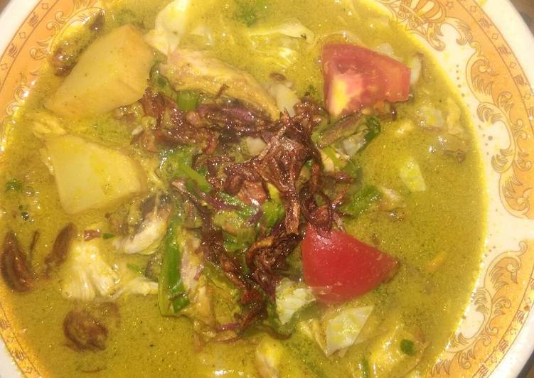 Cara Gampang Membuat Soto ayam anak kosan #siap ramadan#ahlinya ayam, Enak Banget