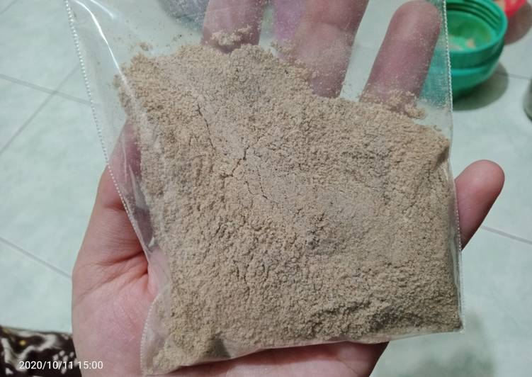 Proses Menyiapkan Bubuk teri medan MPASI Anti Gagal