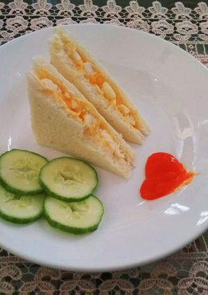 Foto resep "Boiled egg" Sandwich
