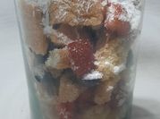 Una foto de trifle sin tacc y sin azucar