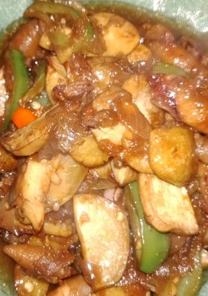 Foto resep Oseng jengkol dan asin cumi