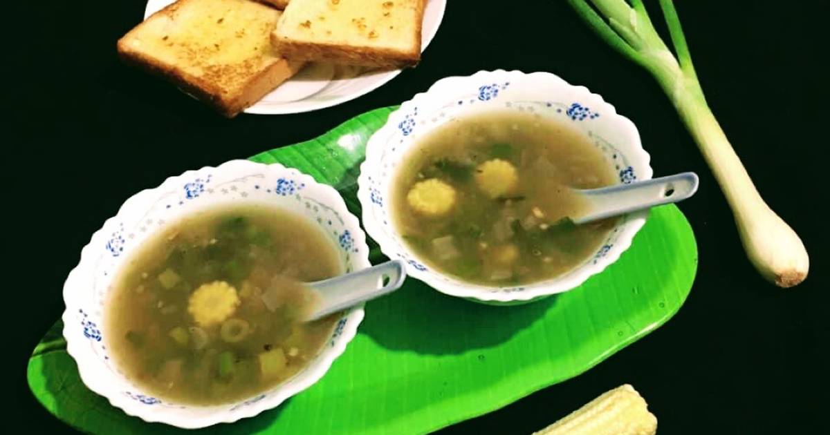 Spring Onion Soup Recipe by Sudipa Gope Cookpad