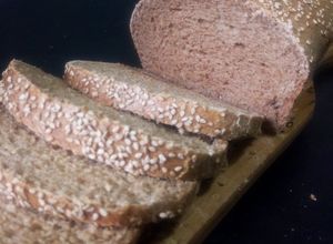 Una foto de Pan integral con harina pureza