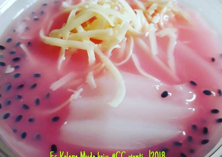 Langkah Mudah untuk Menyiapkan #138. Es Kelapa Muda Keju Anti Gagal