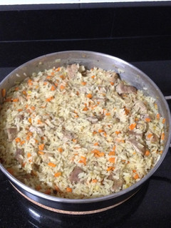 Una foto de Arroz con cerdo