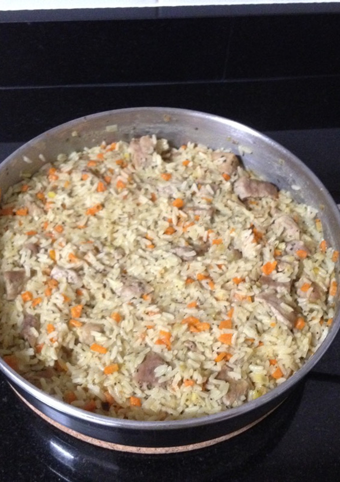 Una foto de Arroz con cerdo