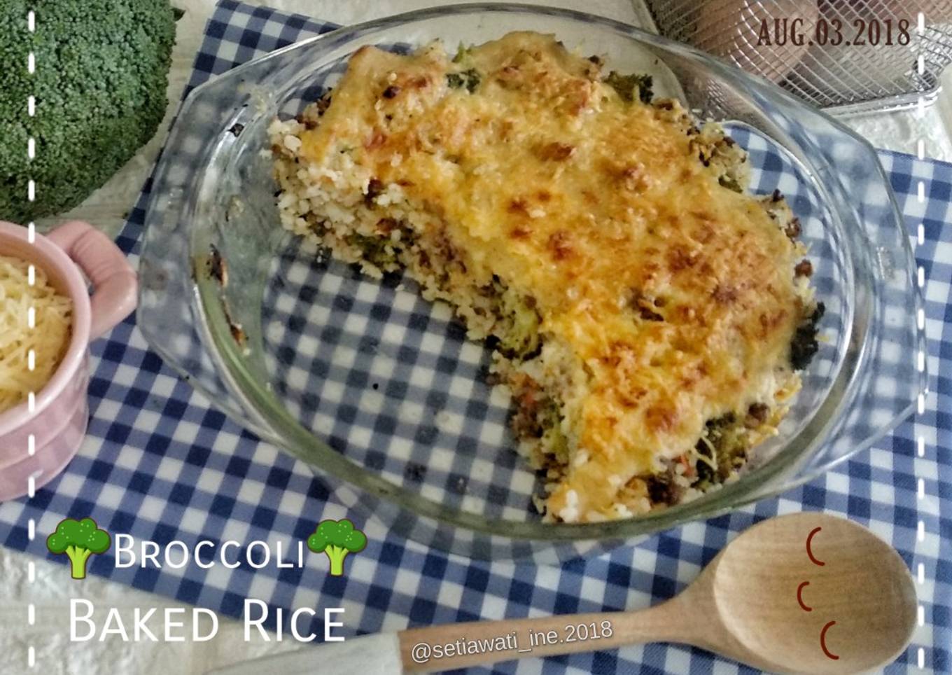 Broccoli Baked Rice