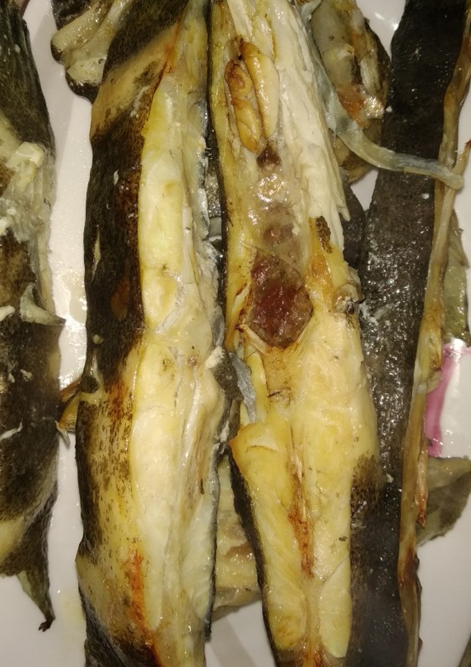 Una foto de Rodaballo al horno