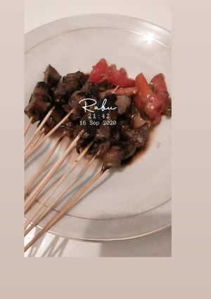 Foto resep Sate sapi teflon anak kost