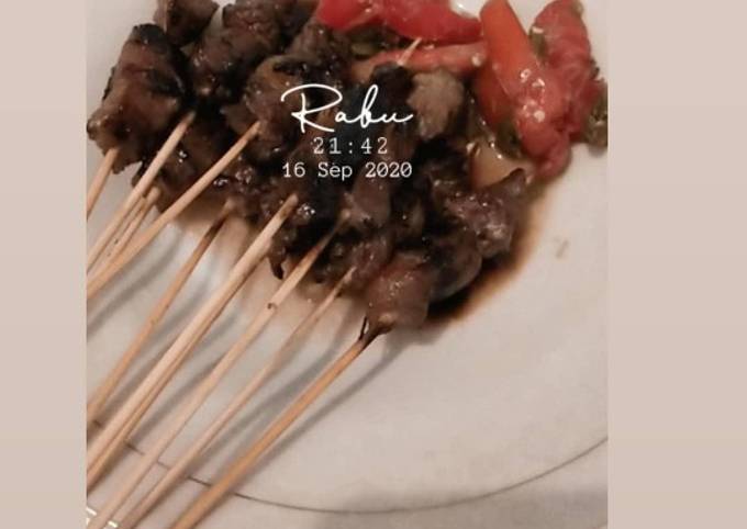 WORTH A TRY! Secret Recipe Sate sapi teflon anak kost