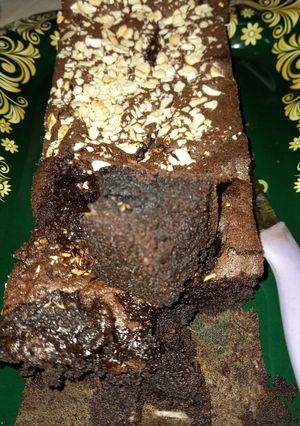 Foto resep Browmies coklat chewy, ketan hitam