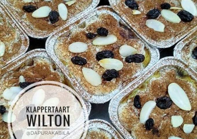 Resep Klappertaart Wilton oleh Dapur Akabila - Cookpad