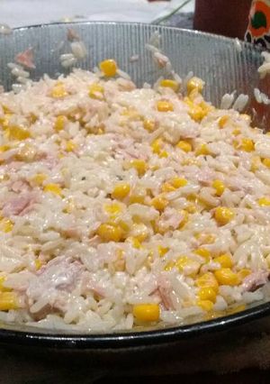 Una foto de Ensalada rápida de arroz