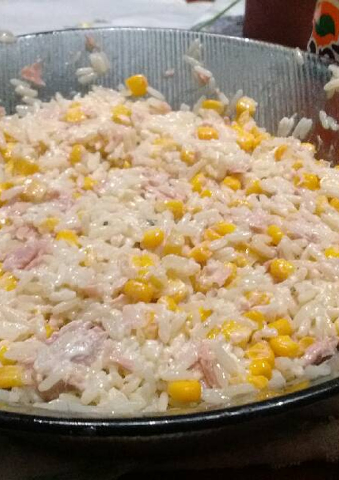 Una foto de Ensalada rápida de arroz