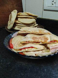 Una foto de Pan pita/ Pan árabe 🫓