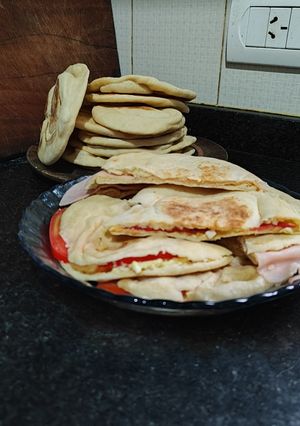 Una foto de Pan pita/ Pan árabe 🫓