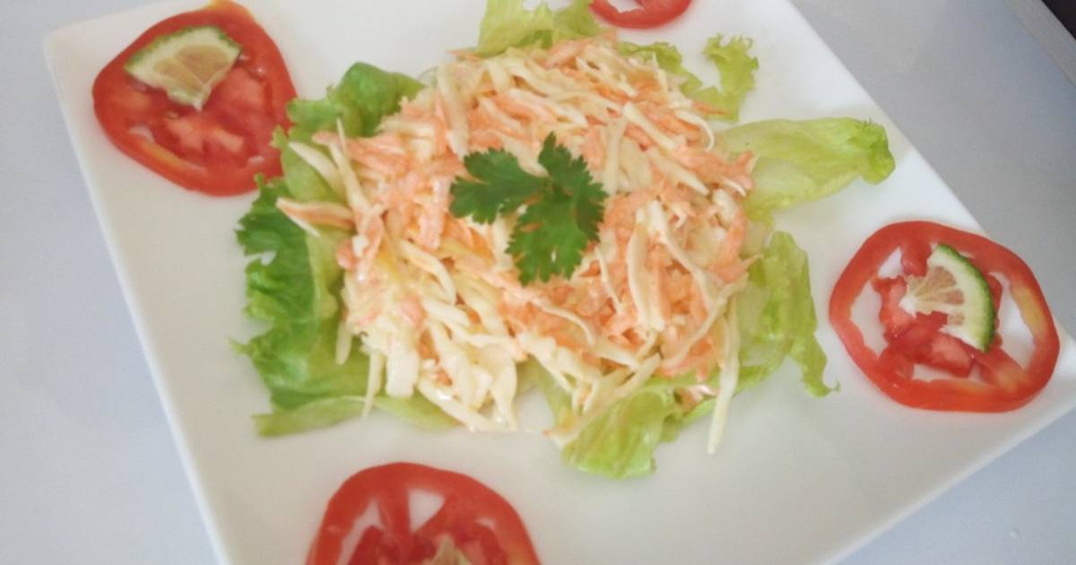 French Coleslaw Salad Recipe by james murage Cookpad