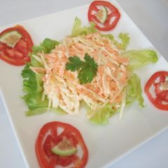 A picture of French Coleslaw Salad.