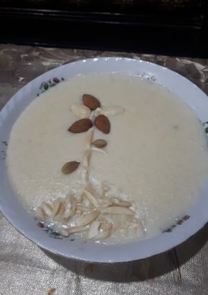 A picture of کھیر.