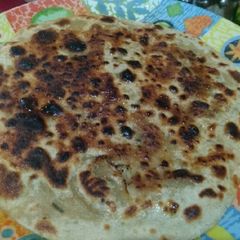 A picture of Sama flour parantha.
