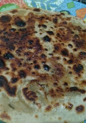 A picture of Sama flour parantha.