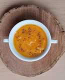Crema caliente de boniato a la cúrcuma 🍠