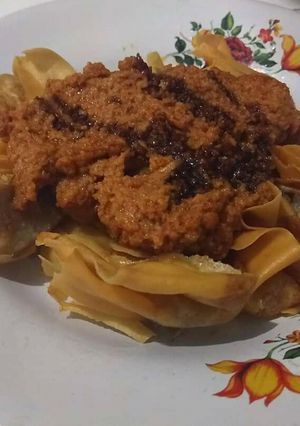 Foto resep Batagor ala ala (dengan bumbu kacang)