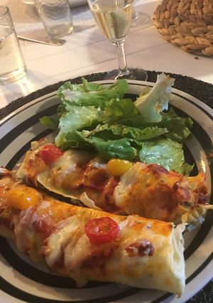 Une photo de Crêpes farcies façon cannelloni