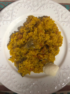 Una foto de Arroz con presa