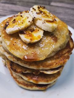 Une photo de Pancakes végan