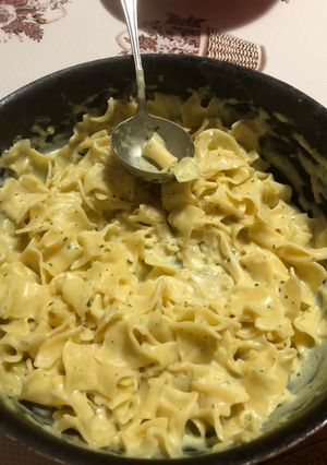 O poză a rețetei Paste carbonara!.