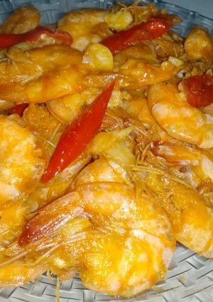 Foto resep Udang Saus Tiram