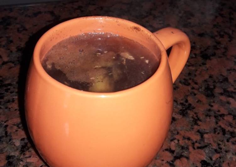 Recipe of Homemade Ginger green tea fat burn aid drink