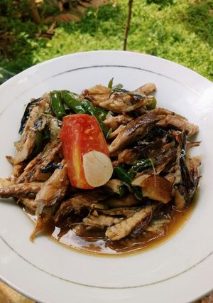 Foto resep Oseng Pindang Cabe Ijo