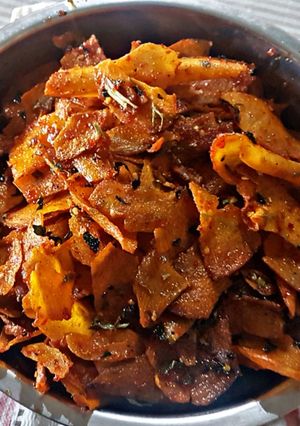 Foto resep Keripik singkong pedas