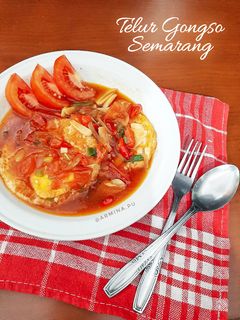 Foto resep Telur Gongso Semarang