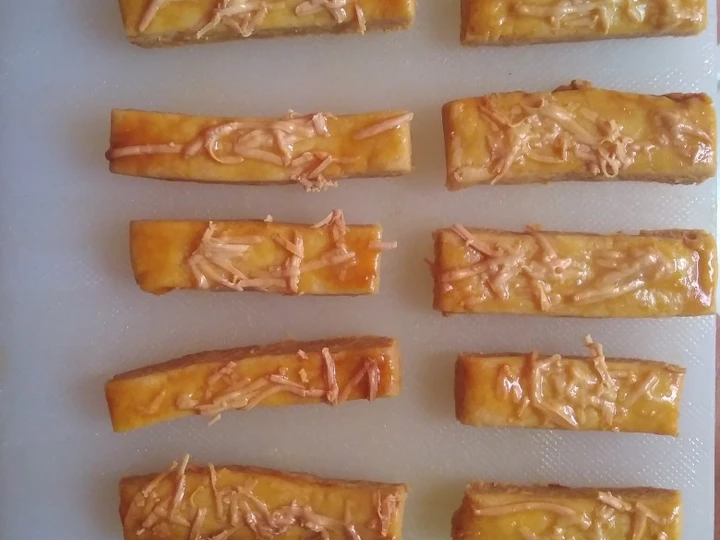 Langkah Mudah untuk Membikin Resep Kastengel takaran sendok no oven no telur yang Sempurna Anti Ribet, Mantap Sekali