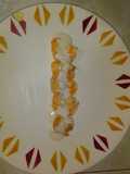 Camarones con salsa bechamel cremosos