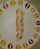 Camarones con salsa bechamel cremosos