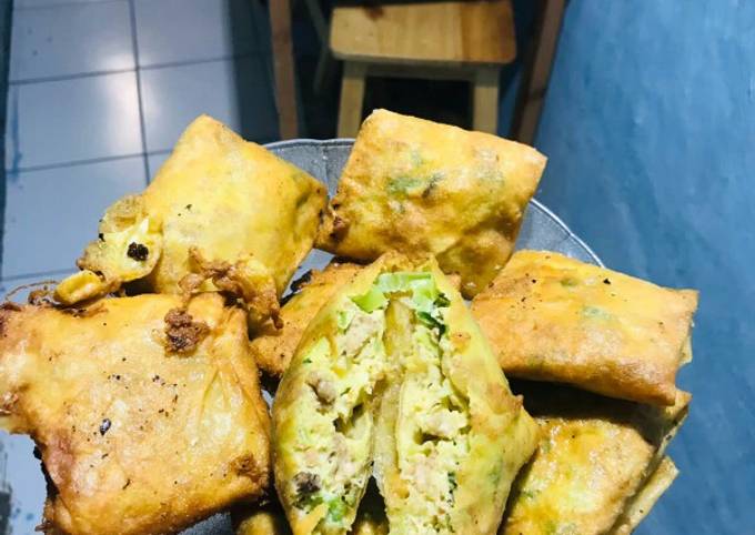 Resep Martabak Kulit Lumpia Isi Ayam Cincang Oleh Fani Yolanda Cookpad