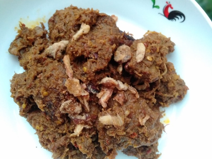 Yuk intip, Resep mudah membuat Rendang Daging Sapi  enak