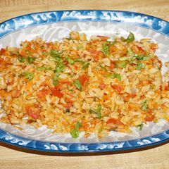 A picture of MEXICAN BROWN RICE. JON STYLE.