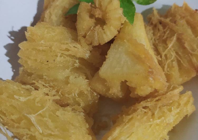 Resep Mudah Singkong goreng crispy Yummy Mantul