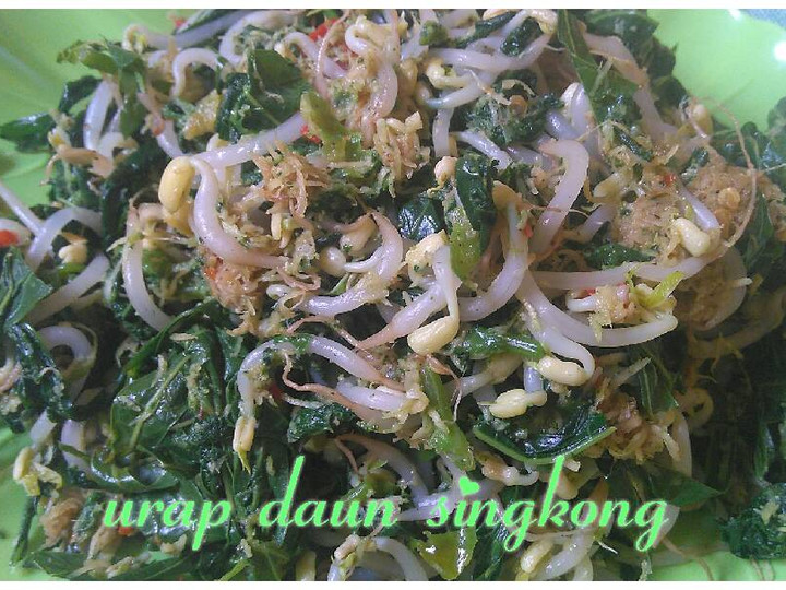 Resep Urap daun singkong, Enak