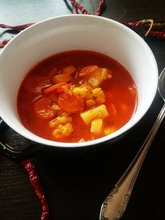 Gulyás leves recept fotója